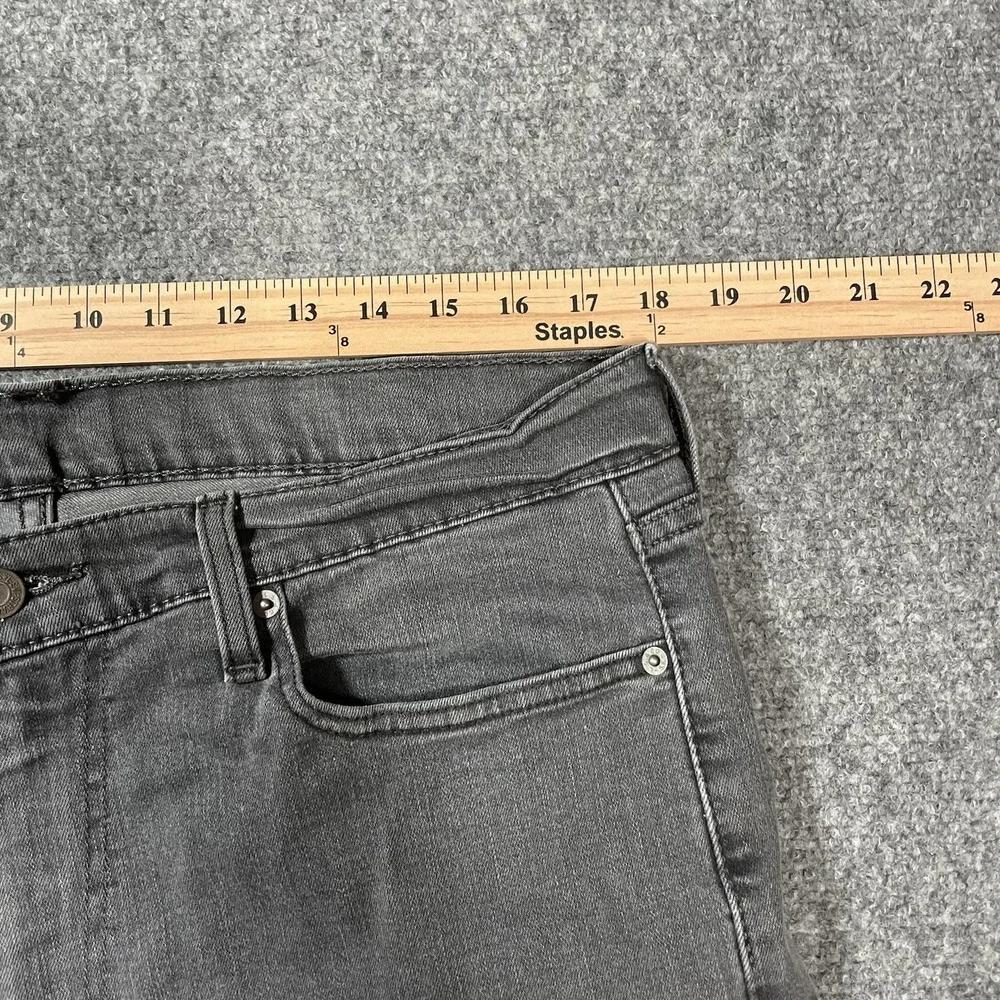 Levi's Men's 513 Straight Leg 36x30* Flex Fit Washed Black Denim Jeans